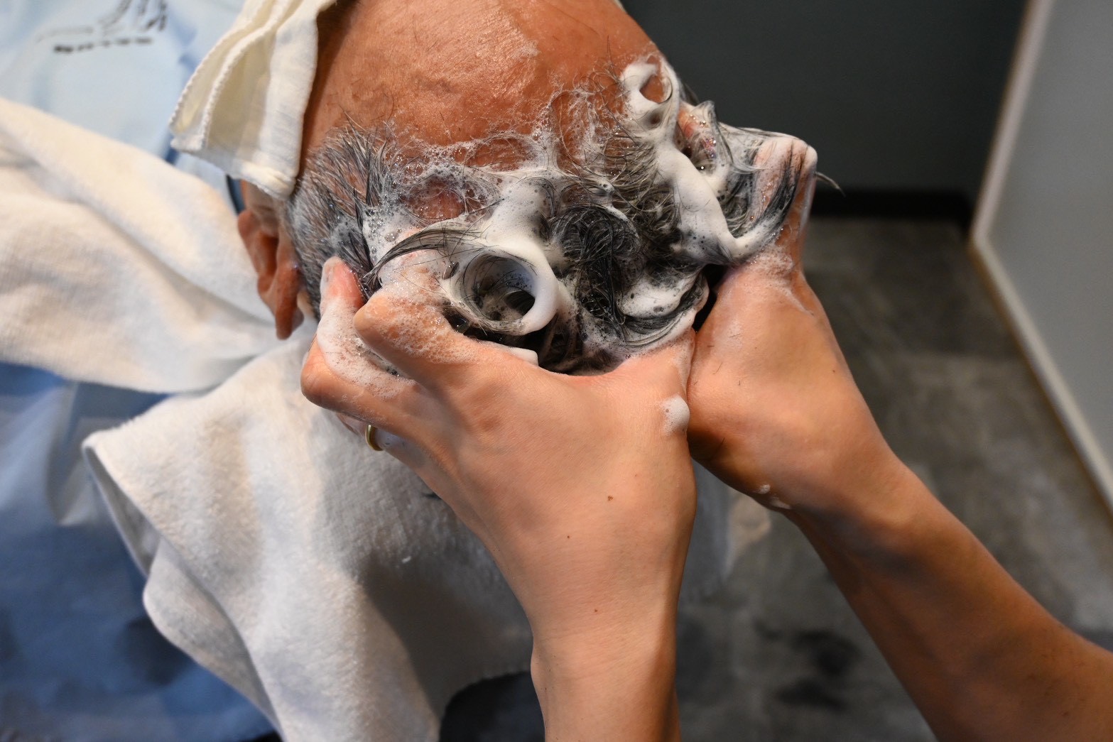 充実したヘアケアメニュー