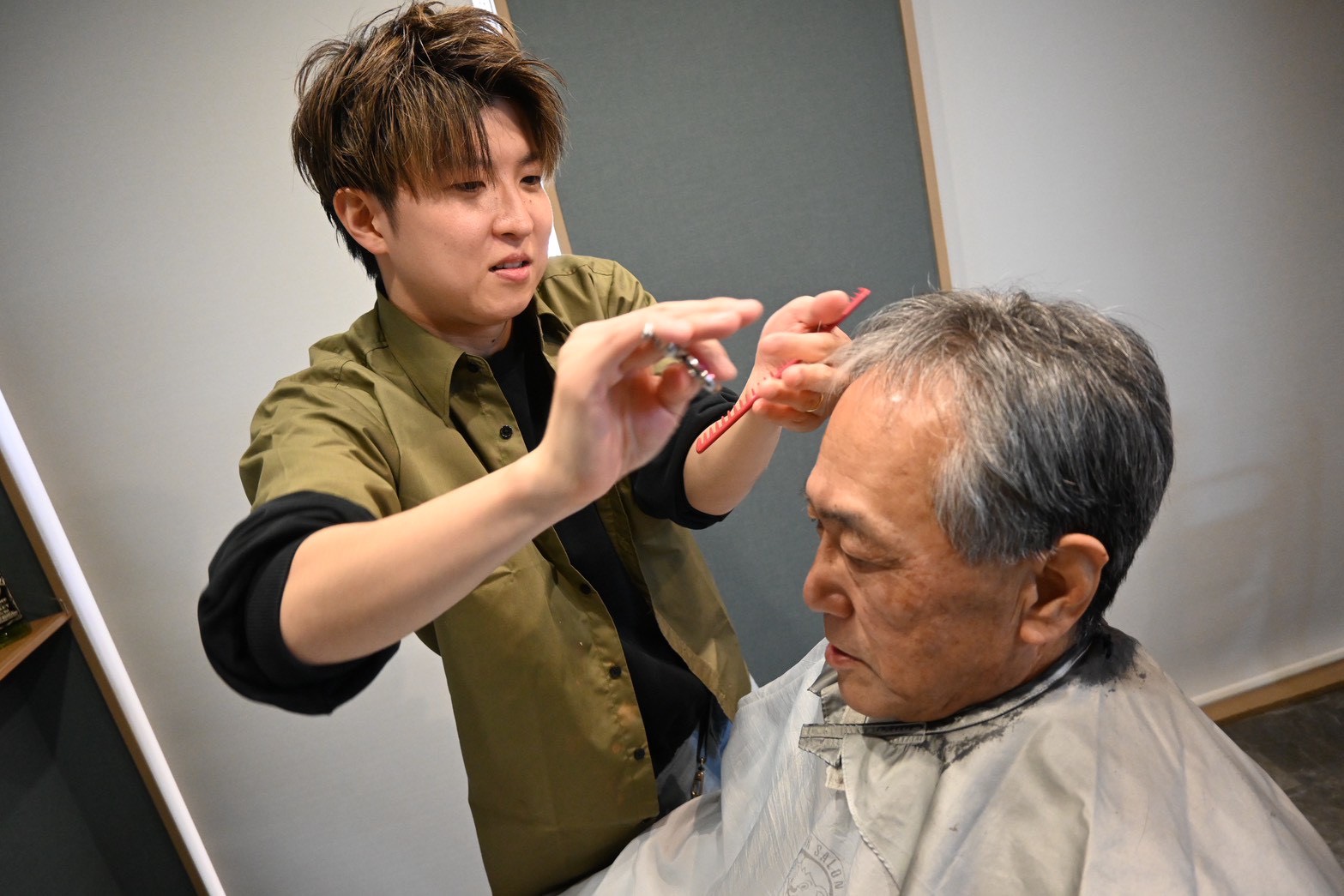 薄毛に特化したヘアスタイル提案