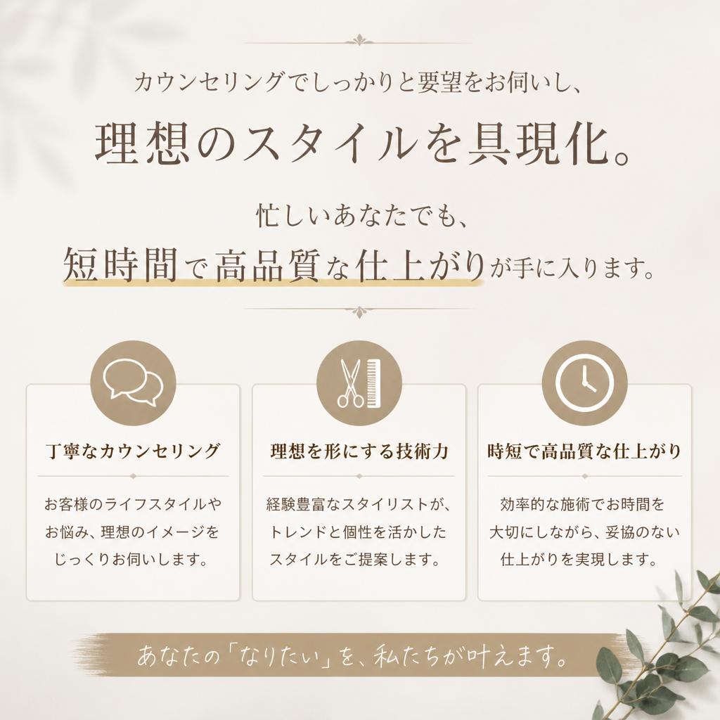 あなたの理想をカタチに